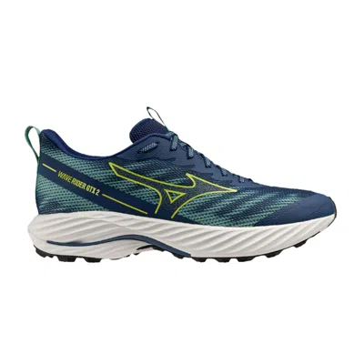 Pre-owned Mizuno Wave Rider Gore-tex 2 'estate Blue Quince' | Men's Size 13.5