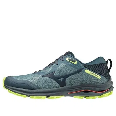 Mizuno Wave Rider Gtx 'grey Green' In Gray