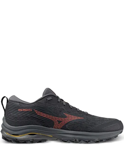 Mizuno Wave Rider Gtx Sneakers In Gray