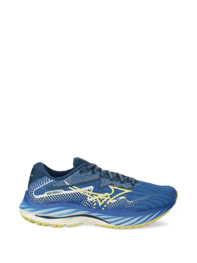 Mizuno Wave Rider Sneakers In Blue