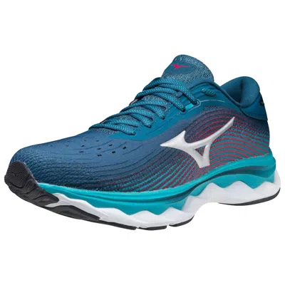 Mizuno Wave Sky 5 Legion Blue / Silver J1gd210206 Women's