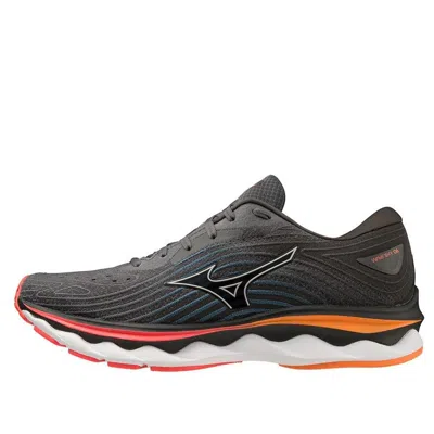 Mizuno Wave Sky 6 'iron Gate Nimbus Cloud' In Black