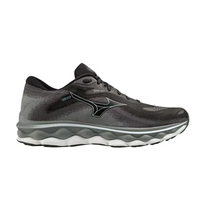 Pre-owned Mizuno Wave Sky 7 'black Glacial Ridge' | Men's Size 10