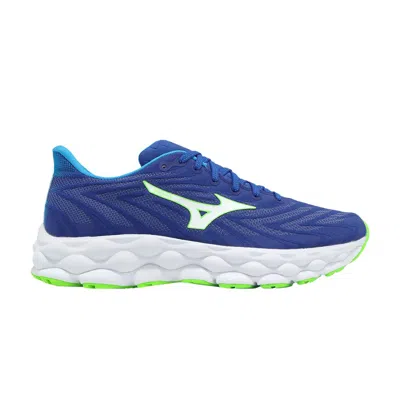 Pre-owned Mizuno Wave Sky 8 'reflex Blue Green Gecko' | Men's Size 11.5