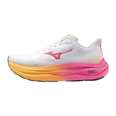 Mizuno Wave Sky 9 Hanabi White Pink Aw25 Unisex Shoes In Multi
