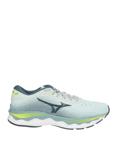 Mizuno Wave Sky Man Sneakers Sky Blue Size 11 Textile Fibers In Green