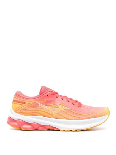Mizuno Wave Skyrise 5 Sneakers In Orange