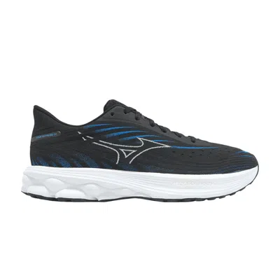 Pre-owned Mizuno Wave Skyrise 6 'black Blue' | Men's Size 11.5