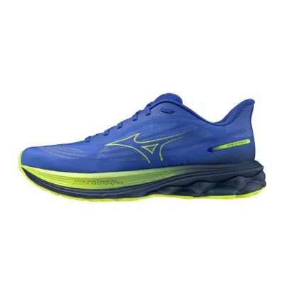 Mizuno Wave Skyrise 7 Shoes Blue Yellow Ss26 In Multi