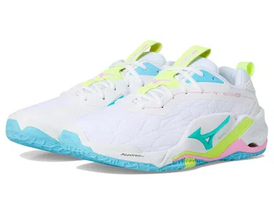 Mizuno Wave Stealth Neo 2 Volleyball Shoes White/neo Lime :