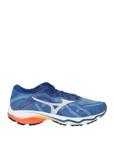 Mizuno Wave Ultima Man Sneakers Blue Size 9.5 Textile Fibers