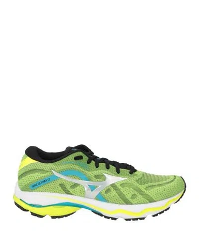 Mizuno Wave Ultima Man Sneakers Lime Green Size 10.5 Textile Fibers