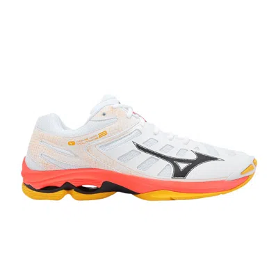 Pre-owned Mizuno Wave Voltage 2 'white Orange' | Men's Size 8.5