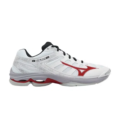 Pre-owned Mizuno Wave Voltage 2 'white Salsa' | Men's Size 5.5