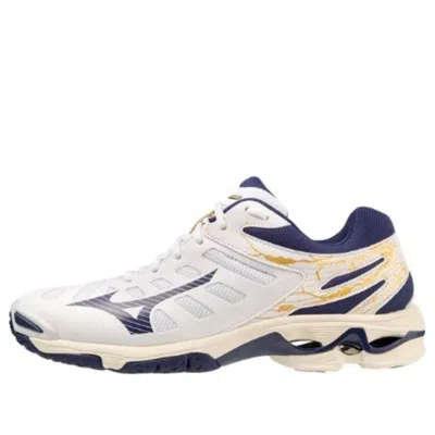 Mizuno Wave Voltage 'white Navy' In Multi