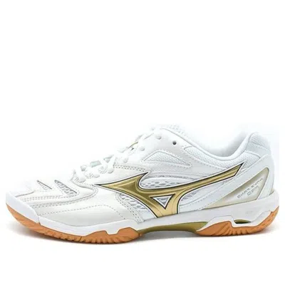 Mizuno Wavefang Pro 'white Gold'