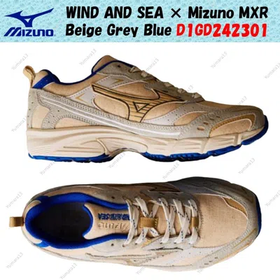 Pre-owned Mizuno Wind And Sea ×  Mxr Beige Grey Blue D1gd242301 Men's Size