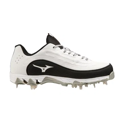 Pre-owned Mizuno Wmns 9-spike 8 Low 'white Black'