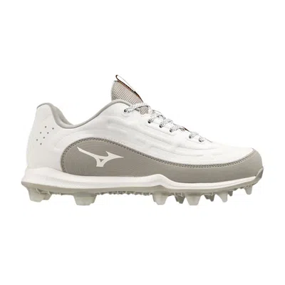 Pre-owned Mizuno Wmns 9-spike Advanced Finch Elite 6 Low Tpu 'white Grey'