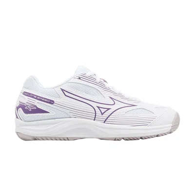 Pre-owned Mizuno Wmns Cyclone Speed 4 'white Patrician Purple' | Women's Size 10.5