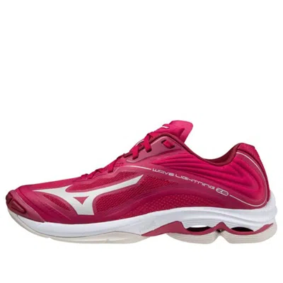 Mizuno (wmns)  Wave Lightning Z6 'violet Pink White' In Red