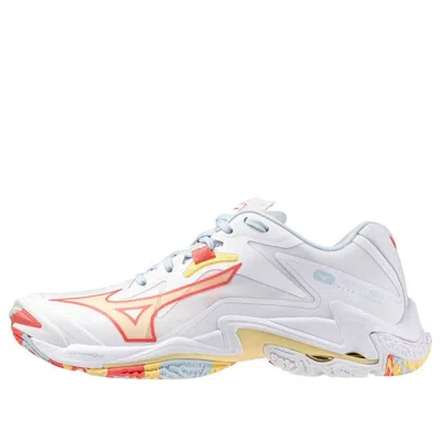 Mizuno (wmns)  Wave Lightning Z8 'white Calypso Coral' In Multi