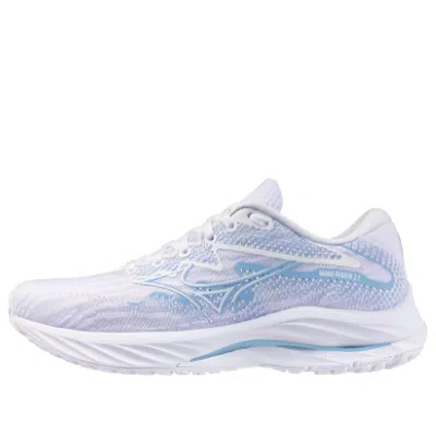 Mizuno (wmns)  Wave Rider 27 'white Light Blue'