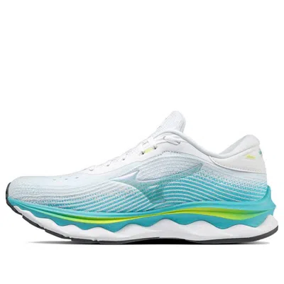 Mizuno (wmns)  Wave Sky 5 'white Blue Curacao'