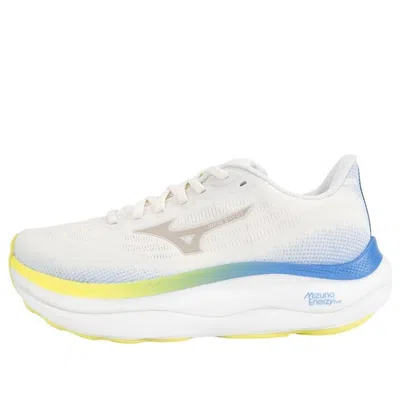 Mizuno Womens  Wave Sky 9 Wide In Snow White/silver Birch