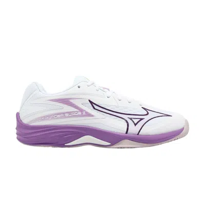 Pre-owned Mizuno Wmns Thunder Blade Z 'white Patrician Purple' | Women's Size 9