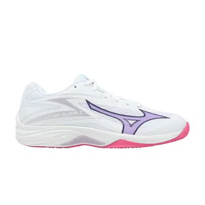 Pre-owned Mizuno Wmns Thunder Blade Z 'white Violet Indigo' | Women's Size 10.5