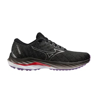 Pre-owned Mizuno Wmns Wave Inspire 19 Wide 'black Bittersweet' | Women's Size 6