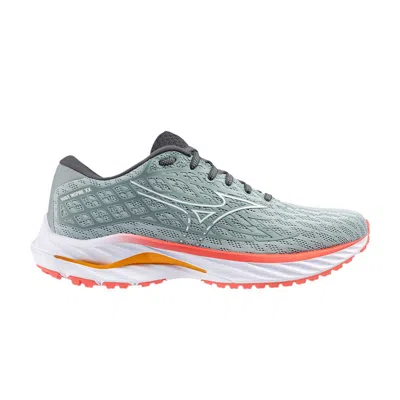Pre-owned Mizuno Wmns Wave Inspire 20 'grey Mist Red'