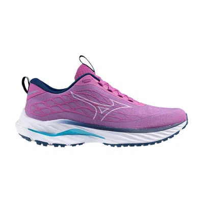 Pre-owned Mizuno Wmns Wave Inspire 20 Ssw 'rosebud White' | Purple | Women's Size 8.5