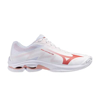 Pre-owned Mizuno Wmns Wave Lightning Pro 'white Pink' | Women's Size 11