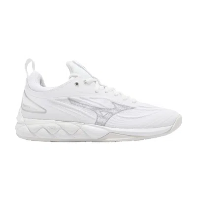 Pre-owned Mizuno Wmns Wave Luminous 3 'white Silver' | Women's Size 12.5