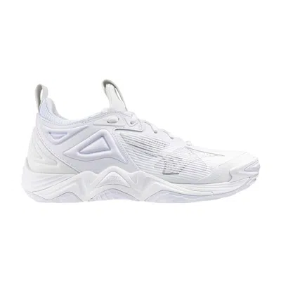 Pre-owned Mizuno Wmns Wave Momentum 3 'white Silver'