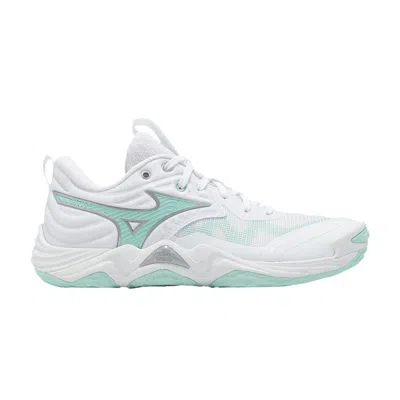 Pre-owned Mizuno Wmns Wave Momentum Elite 'white Blue Tint' | Women's Size 13