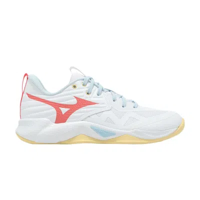 Pre-owned Mizuno Wmns Wave Momentum Pro 'white Calypso Coral' | Women's Size 7.5