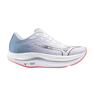 Pre-owned Mizuno Wmns Wave Rebellion Flash 2 'white Blue'