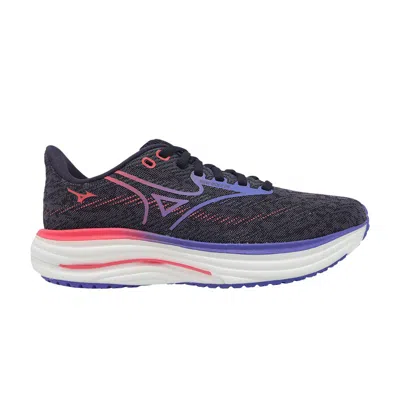 Pre-owned Mizuno Wmns Wave Rider 29 Super Wide 'navy Purple' | Blue | Women's Size 9