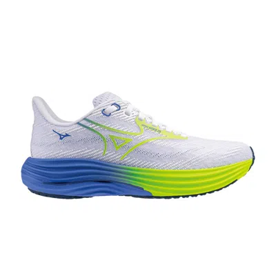 Pre-owned Mizuno Wmns Wave Rider 29 Super Wide 'white Yellow' | Women's Size 9