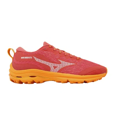 Pre-owned Mizuno Wmns Wave Rider Gore-tex 'hot Coral Carrot Curl' | Red | Women's Size 9