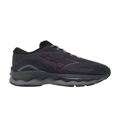 Pre-owned Mizuno Wmns Wave Serene Gore-tex 'ebony Rumba Red' | Black | Women's Size 8.5