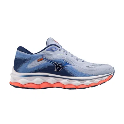 Pre-owned Mizuno Wmns Wave Sky 7 'blue Heron Silver' | Women's Size 7.5