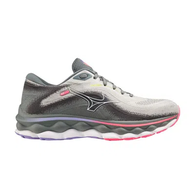 Pre-owned Mizuno Wmns Wave Sky 7 'pearl Blue White' | Grey | Women's Size 6.5 In Gray