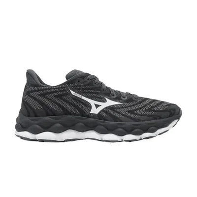 Pre-owned Mizuno Wmns Wave Sky 8 'black White India Ink' | Women's Size 7.5