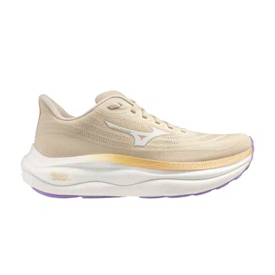 Pre-owned Mizuno Wmns Wave Sky 9 'beige White' | Tan | Women's Size 7