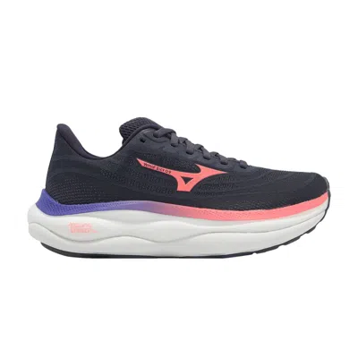 Pre-owned Mizuno Wmns Wave Sky 9 'odyssey Grey Striking Coral' | Blue | Women's Size 7.5