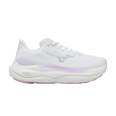 Pre-owned Mizuno Wmns Wave Sky 9 'white Silver Orchid Petal' | Women's Size 9.5